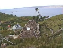 Abandoned houses for sale at Fearnmore, 14.5 miles from Camustiel